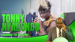 TONNY NYADUNDO PERFORMING CHEBUKATI LIVE IN KISUMU [upl. by Kopple]