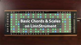 Basic chords amp scales on LinnStrument [upl. by Eiramave]