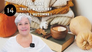 14 patrons de TRICOT amp CROCHET à tricoter cet automne [upl. by Surdna546]