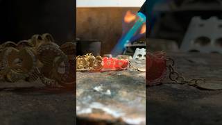 How to melt metal for jewelry vuong melting [upl. by Elehcin]