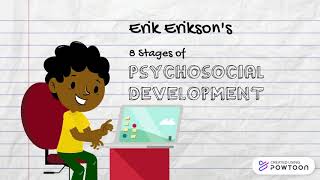 Erik Eriksons 8 Stages of Psychosocial Development [upl. by Nairadal]