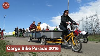 Cargo Bike Parade 2016 [upl. by Jessie524]