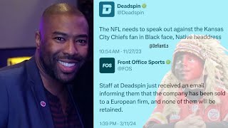 RACE GRIFTER OUT OF JOB AS DEADSPIN FIRES ALL EMPLOYEES [upl. by Ynattir]