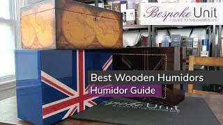 Best Wooden Humidors Attractive Aromatic Presentation For Your Cigars [upl. by Coltun]