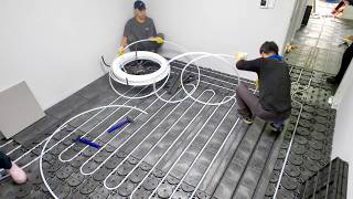 How to Make Floor Heating System With Incredible Speed Innovative Korean Floor Heating Technology [upl. by Margarete]