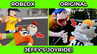 SML Movie vs SML ROBLOX Jeffys Joyride  Side by Side [upl. by Renwick822]