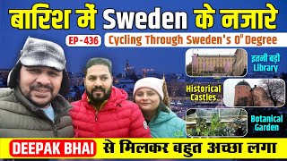 No Food  No Worries  Cycling through Swedens 0Degree Challenge CYCLE BABA THEDESIINDIANSweden [upl. by Bac450]