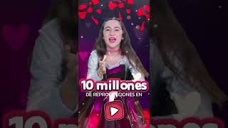 Gracias por 10 Millones de repuestos de “Vamos Jugar”Los quiero 🩷 laracampos musica VamosJugar [upl. by Eita730]