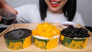 THAI PUDDING DESSERT THREE WAYS ASMR SOFT EATING SOUNDS LIGHT WHISPERS  SASASMR [upl. by Sadnac228]