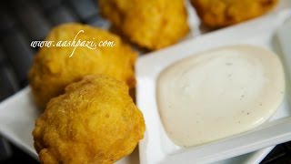 Corn Fritters Recipe Easy and Simple [upl. by Annayoj]