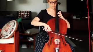 Improve Cello Bowing Technique Sevcik Op 3 40 Variations  Variation 2 [upl. by Given]