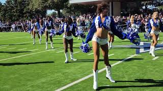 Dallas Cowboys Cheerleaders Miller Lite House performance view from South 111024 alt view Jada [upl. by Rramed]