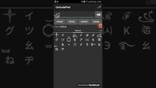 Como poner simbolos unicode pad [upl. by Eiznik]