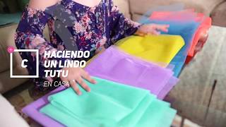 Cómo hacer un tutu en casa  Aprendiendo con Cami [upl. by Eeliak]