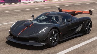 1600HP Tuned Koenigsegg Jesko Forza Horizon 5 [upl. by Haliak]