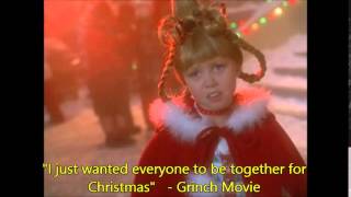 Grinch  quotI Just Wanted Everyone To Be Together for Christmasquot [upl. by Waldman]