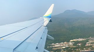 Alaska 737MAX9 Landing Ketchikan International airport KTN [upl. by Tama]