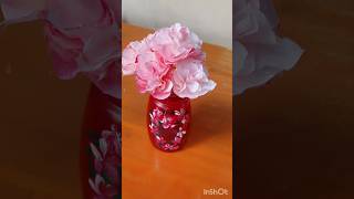 How to make ranunculus flower 🌼Full tutorial DIY paper flowers shorts [upl. by Regazzi]