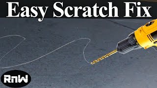 DIY Scratch Repair Using Your Drill [upl. by Kelton]