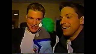 98 Degrees Invisible Man Hardest Thing amp True to Your Heart 1999 Much Music Awards [upl. by Nahsrad]