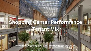 Shopping Centre Performance Analysis  Tenant Mix [upl. by Ayo]