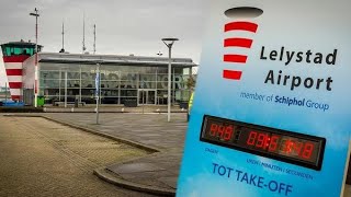 Nieuwbouw Lelystad Airport vordert [upl. by Lira]