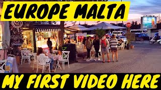 My First Vlog In Malta  India To Malta Journey  Europe Malta Lifestyle [upl. by Noorah910]