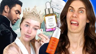 Expert Reacts To Bridgerton Beauty Routine — Phoebe Dynevor Skincare Saga [upl. by Malik696]