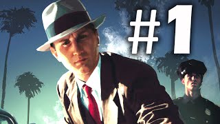 LA Noire Remaster EP 1  Upon Reflection Gameplay Walkthrough PS4 [upl. by Koressa506]