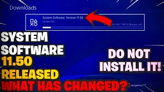 NEW PLAYSTATION 4 SYSTEM SOFTWARE VERSION 1150 RELEASED DOWNLOAD IT NOW [upl. by Leoy742]