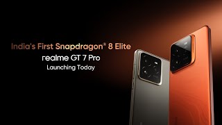 The First 8 Elite Flagship is Ready to Rule  realmeGT7Pro [upl. by Anidualc]