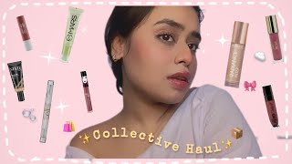 Festive Month Collective Makeup Haul ✨ Nykaa Myntra Haul 💖 makeuphaul haul makeup [upl. by Neville]