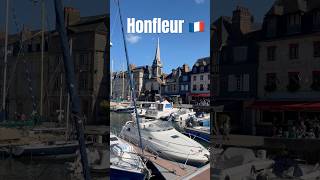 Walk in Honfleur 🇫🇷 Normandy ⚓️ Visit the Town Market and the Harbour honfleur normandie travel [upl. by Abbey126]