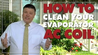 AC Maintenance  How To Clean Your AC Evaporator Coil [upl. by Anirb]