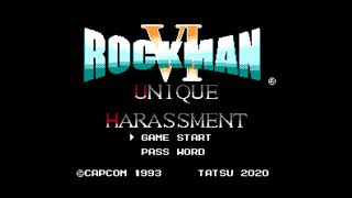 Rockman VI Unique Harassment  Stage Select MM10 Stage Select [upl. by Limoli]