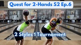 I Bowled 1Handed and 2Handed in the SAME TOURNAMENT  Quest for 2Hands [upl. by Vera]