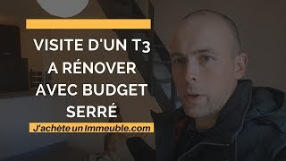 Visite du t3 de mon 2ème immeuble Travaux en perspective [upl. by Rudin]