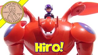 Disney Big Hero 6 Deluxe Flying Baymax amp Hiro Figures Toys [upl. by Coe756]