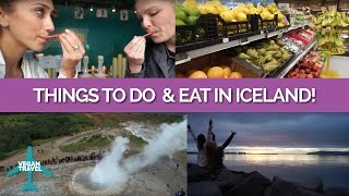 Things to Do amp Vegan Food in Iceland [upl. by Christianson]