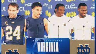 Postgame Press Conference  Virginia 111624  Notre Dame Football [upl. by Anillek]