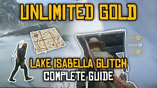 Updated Lake Isabelle Gold Glitch COMPLETE Guide INFINITE Gold amp Money in Red Dead Online [upl. by Mia]