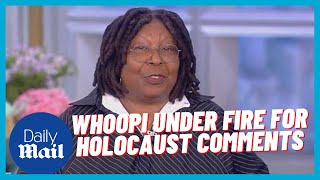 Whoopi Goldberg slammed for Holocaust comments on The View  DailyMail TV [upl. by Anyah819]