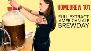 Extract American Ale Brewday How to Homebrew for Beginners Pt2 [upl. by Sayre]