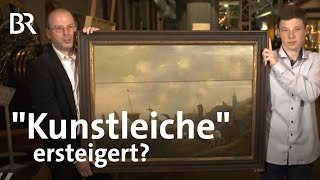 Gemälde des Barock Seestück quotFischfangquot bei Auktion ersteigert  Kunst  Krempel  BR [upl. by Einnep]