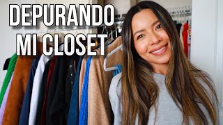 Depurando Mi Closet  Ya no quiero tener tantas cosas depuración [upl. by Baiss864]