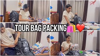 Tour Bag Packing 🛍️🧿❤️packing [upl. by Cato]