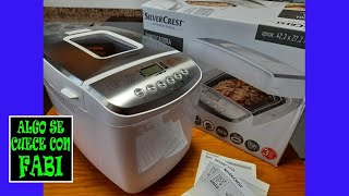 UNBOXING de PANIFICADORA SILVERCREST SBB 850 F2 de LIDL  DICIEMBRE 2020 [upl. by Phiona]