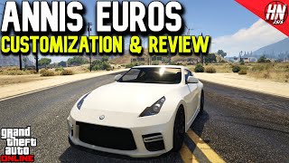 Annis Euros Customization amp Review  GTA Online [upl. by Noiemad]