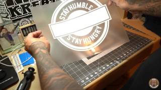 How To Start a Clothing Brand  Using a Vinyl Cutter and Heat Press [upl. by Anitnas]