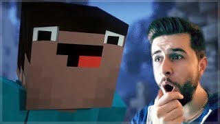 REACTING TO BLOCKING DEAD MINECRAFT MOVIE Minecraft Animations [upl. by Sinclare]